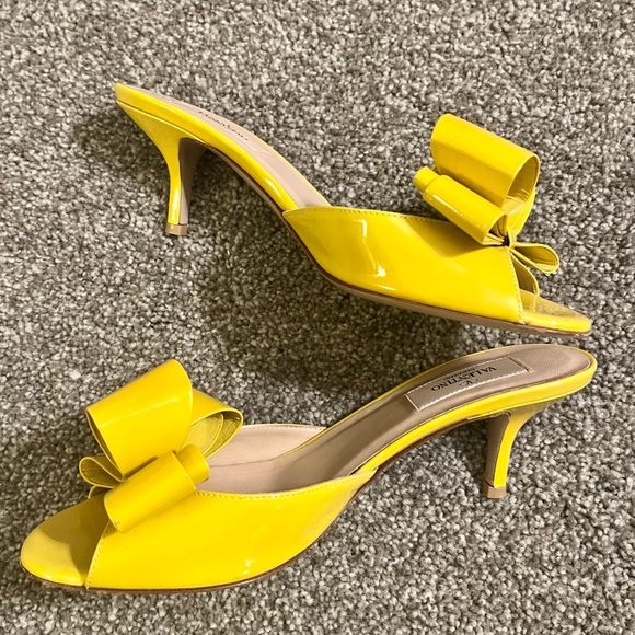 Valentino Kitten Heel Mules - Picture 2 of 6